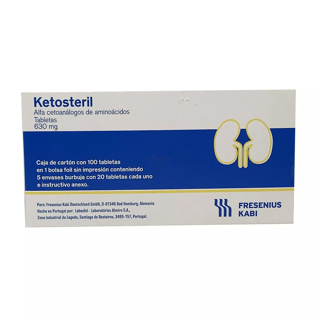 KETOSTERIL TAB 630MG CAJA C/100