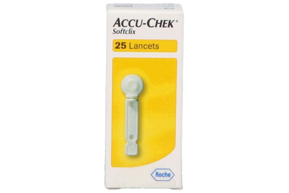 ACCU CHEK SOFTCLIX LANCET C25