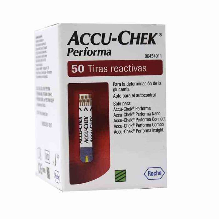 ACCU CHEK PERFORMA TIRAS C50