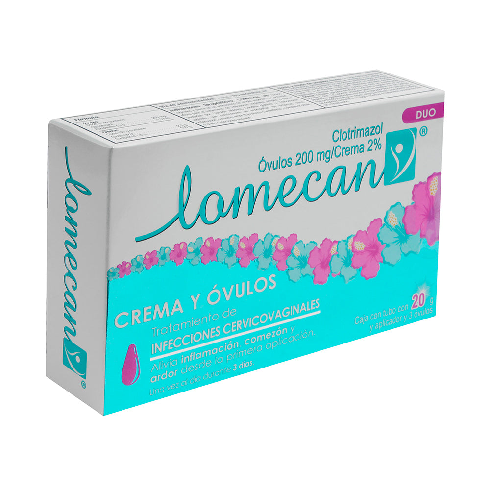 LOMECAN DUO OVULOS Y CREMA