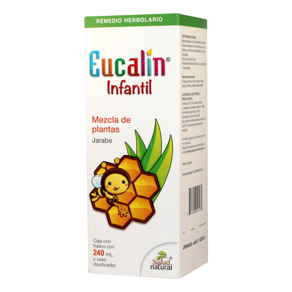 EUCALIN INF. JBE. CAJA C/FCO. C/240 ML.