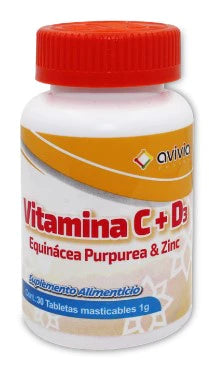 VITAMINA C + D3  1 G  C/30 TAB