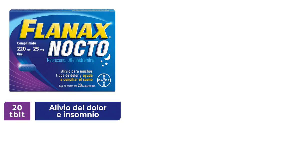 FLANAX NOCTO 220/25 MG 20 CPR