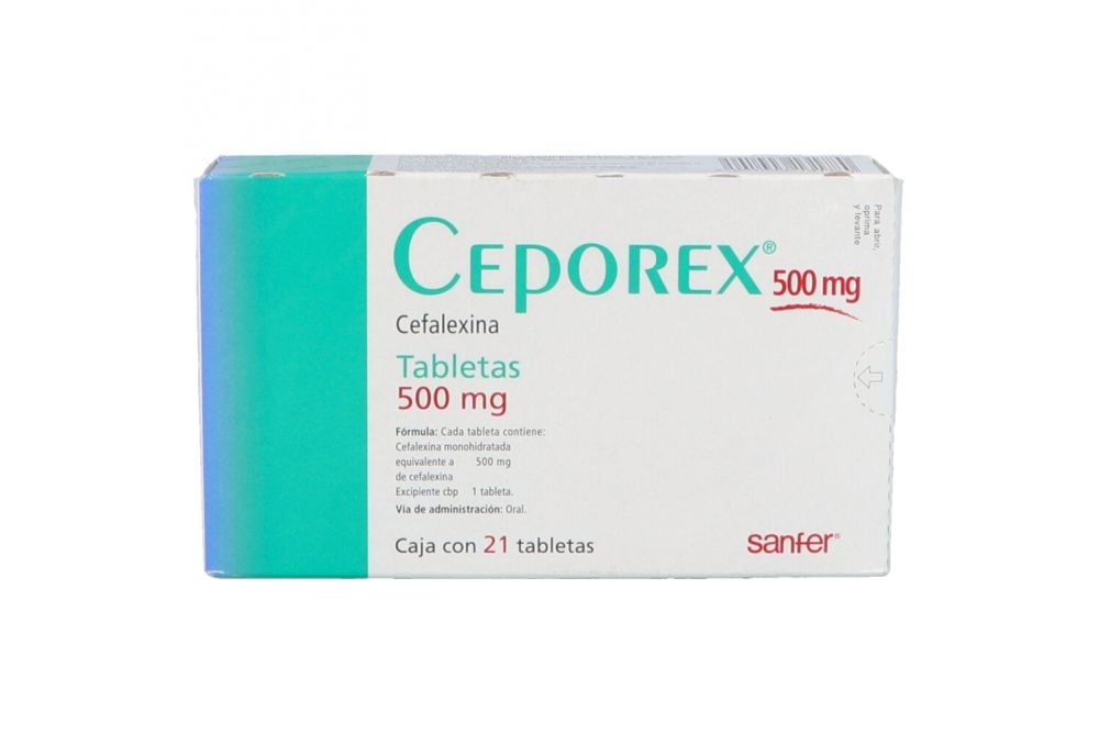 CEPOREX 500MG TAB C21