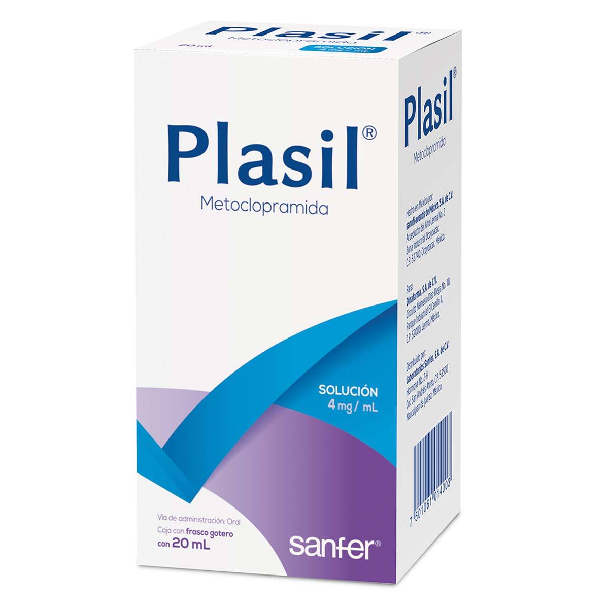 PLASIL PED 4MG GTS 20ML