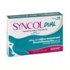 SYNCOL DUAL 275/300MG 12 TAB