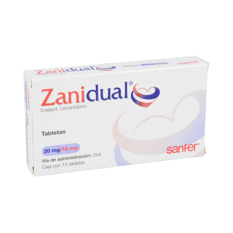 ZANIDUAL 20/10MG TAB C14