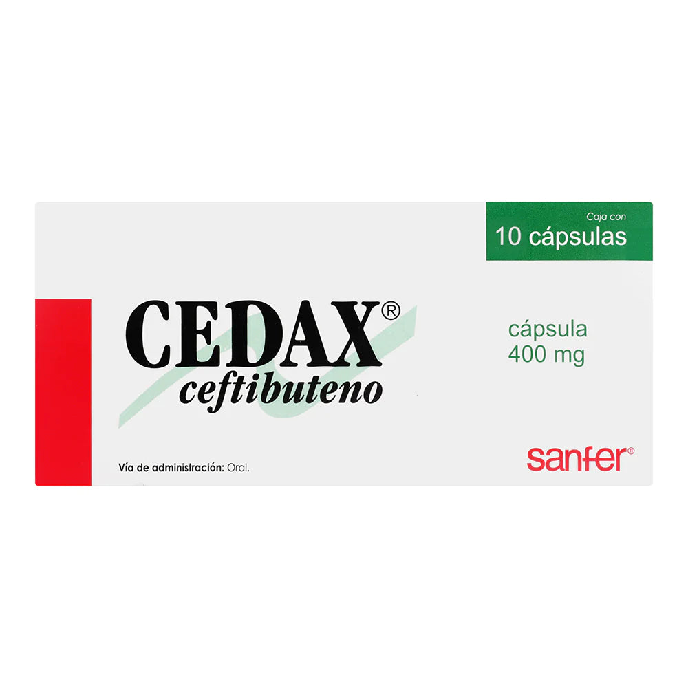 CEDAX 400MG CAP C10