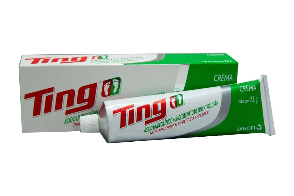 TING CREMA TUBO C/72 GR