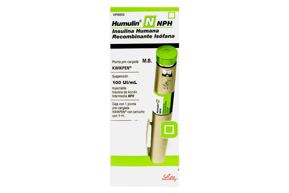 HUMULIN N KWIKPEN 100UI/ML - PLP 3ML