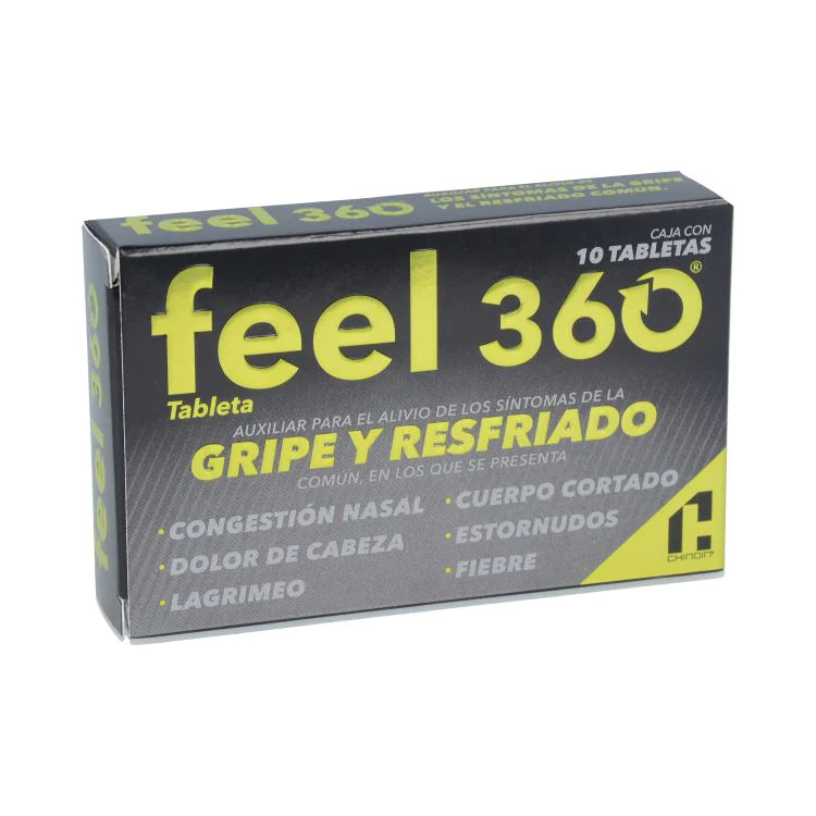 FEEL 360 500MG TAB C10