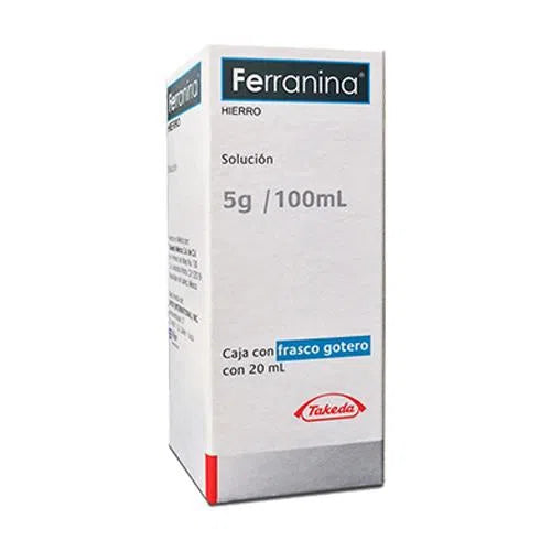 FERRANINA 50MG GTS PED 20ML SOL