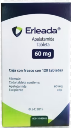 ERLEADA 60 MG FCO 120 TAB