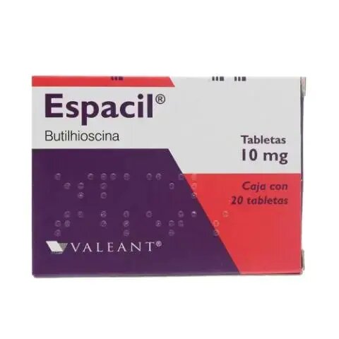 ESPACIL TAB. 10 MG. CAJA C/20