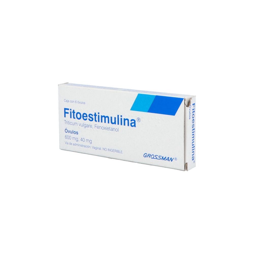 FITOESTIMULINA OVULOS 600/40 MG. CAJA C/6