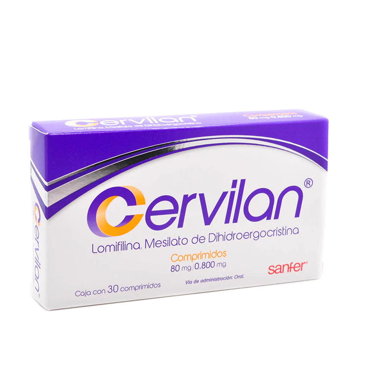 CERVILAN 80 MG C/30 GRAG