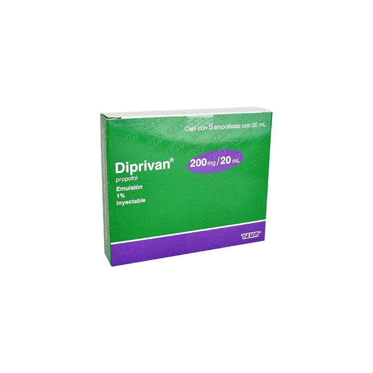 DIPRIVAN 200MG INY AMP 20ML C5