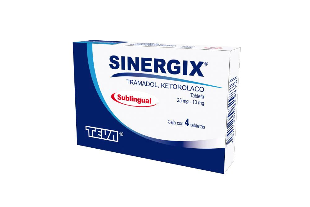 SINERGIX SUBLI 25/10MG TAB C4