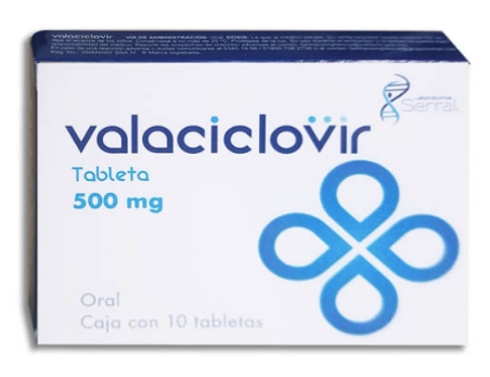 VALACICLOVIR 500 MG 10 TAB  LGEN