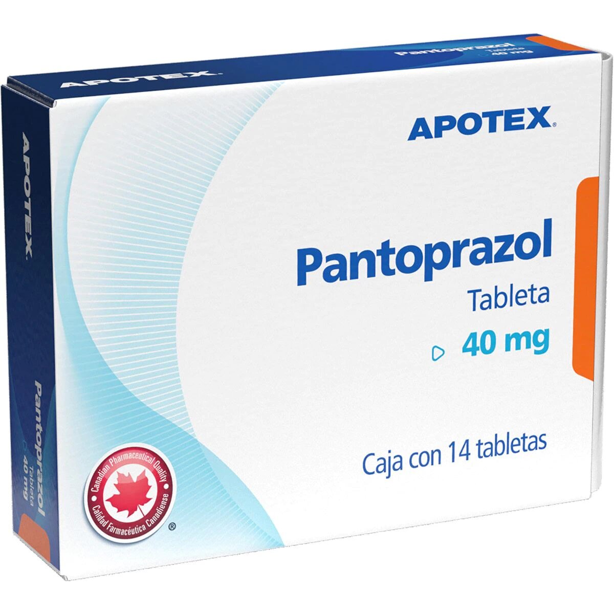 PANTOPRAZOL TAB. 40 MG. CAJA C/14