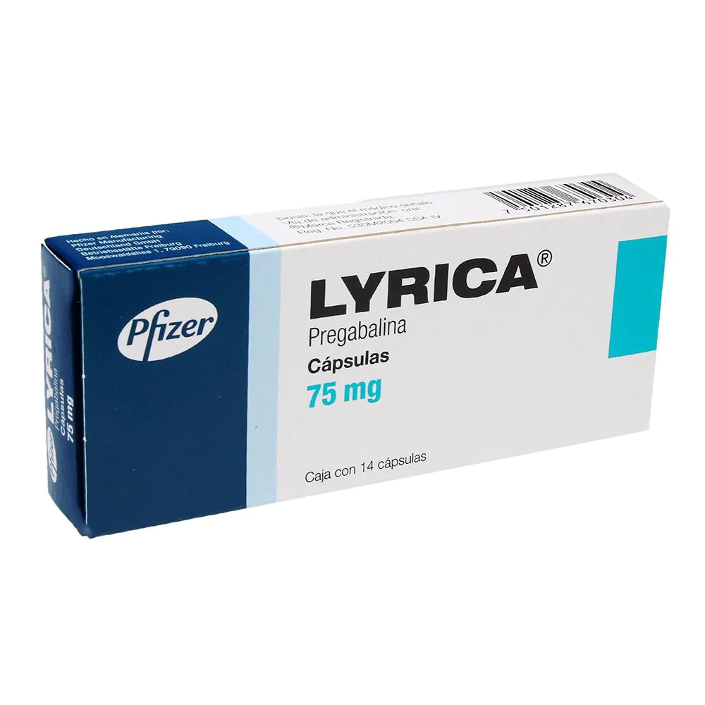 LYRICA 75MG TAB C14