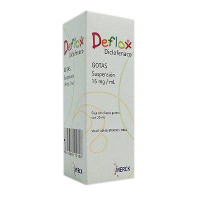 DEFLOX 15MG GTS 20ML