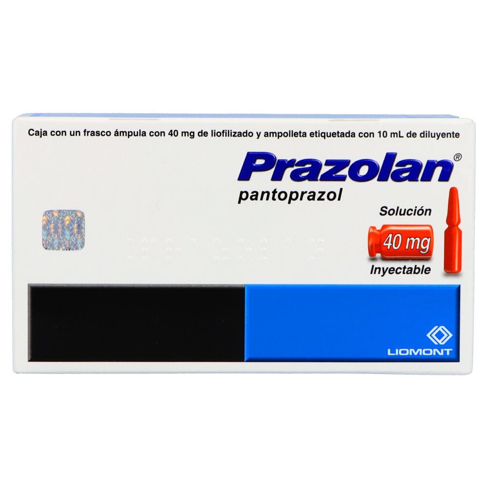 PRAZOLAN 40MG SOL INY C1