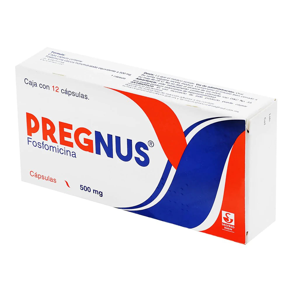 PREGNUS 500MG CAP C12