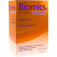 BIOMICS 100 ML (CEFIXIMA) 100 MG/5 ML SUSP