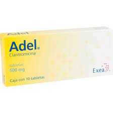 ADEL (CLARITROMICINA) 500MG  C/10 TAB