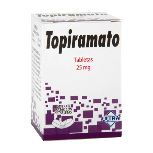 TOPIRAMATO 20 TAB 25MG