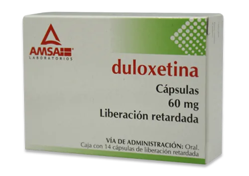 DULOXETINA TAB 60 MG CAJA C14