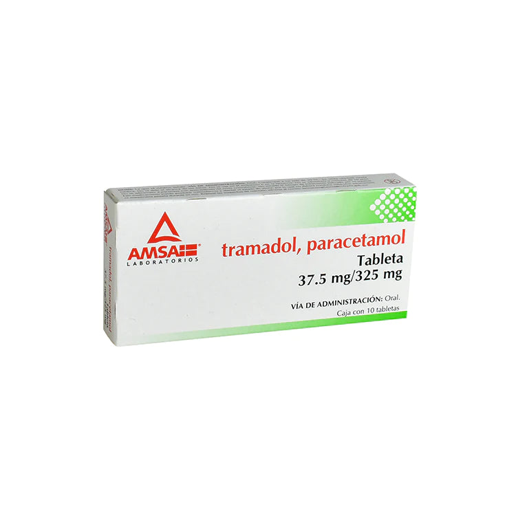 TRAMADOL PARACETAMOL TAB 37.5/325 MG CAJA C10