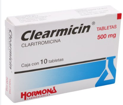 CLEARMICIN 500mg C/10 TAB