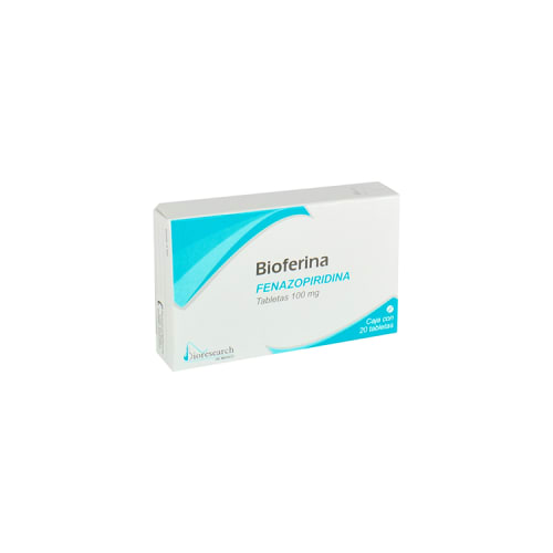 BIOFERINA TAB. 100 MG. CAJA C/20