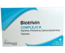 BIOTRIVIN 30 TABLETAS 100 MG. CAJA