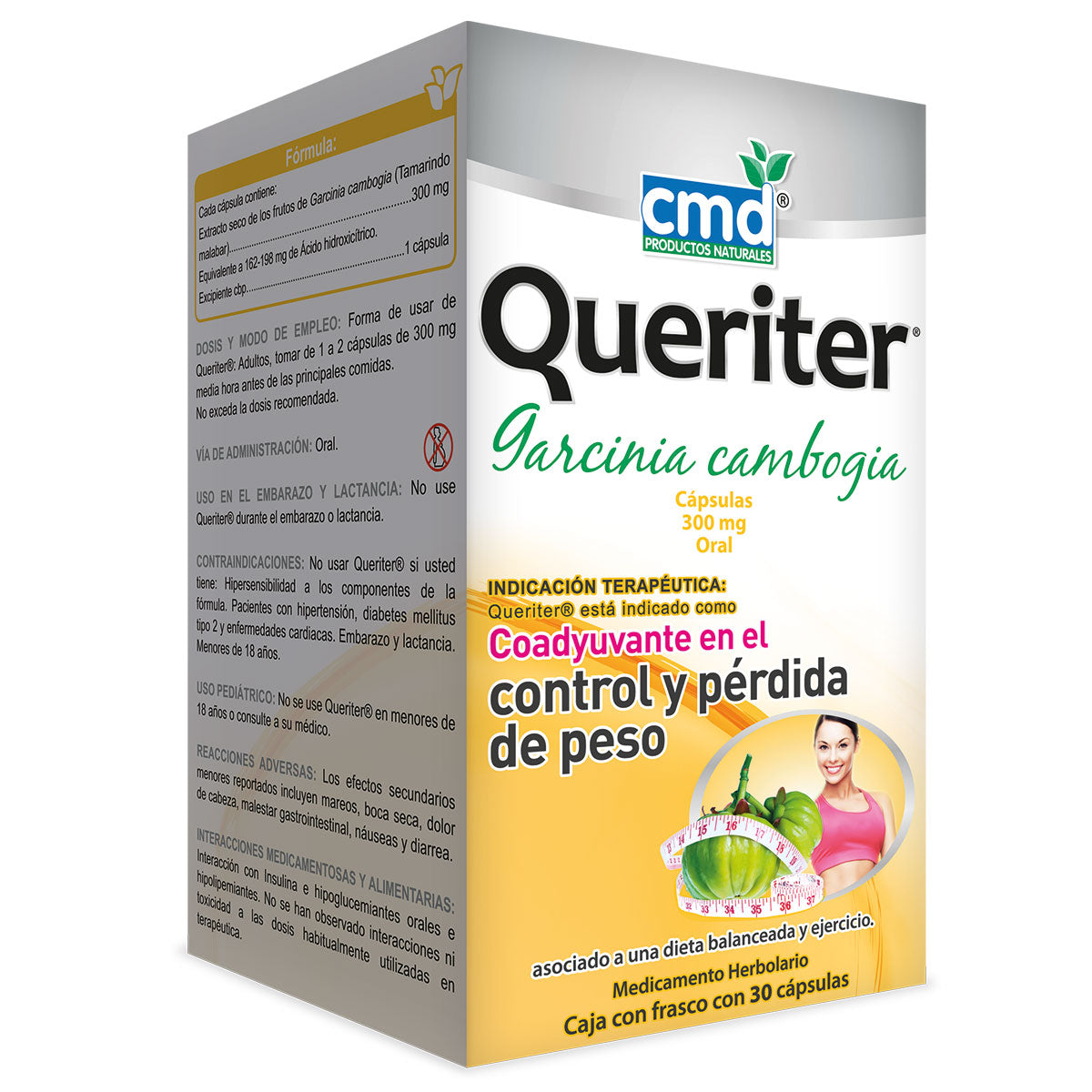 QUERITER CAP. 300 MG. CAJA C/FCO. C/30