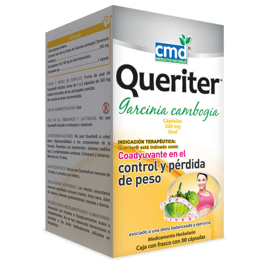 QUERITER CAP. 300 MG. CAJA C/FCO. C/30