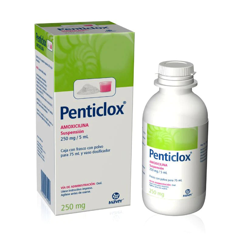 PENTICLOX SUSP 250 MG/5 ML CAJA CFCO C75 ML