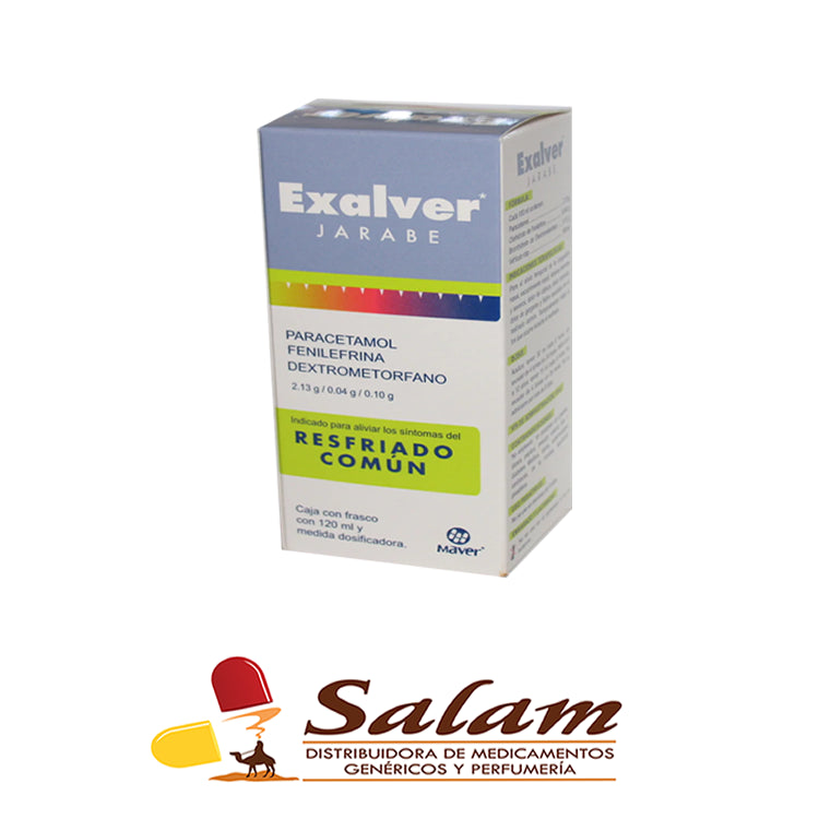 EXALVER SOLUCION CAJA C/FCO. C/120 ML.