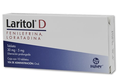 LARITOL D TAB. L.P. 30/5 MG. CAJA C/10