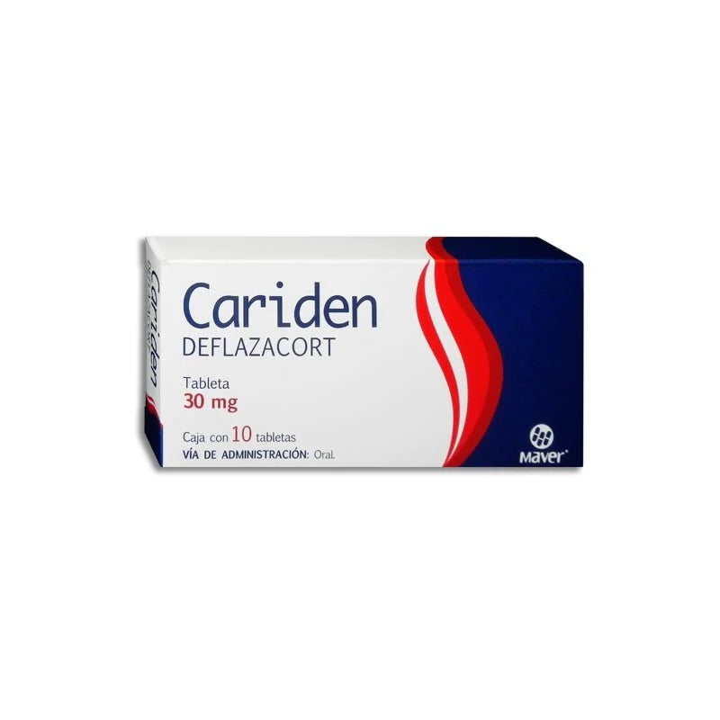 Cariden Tab 30 Mg Caja C10 Psmutuus