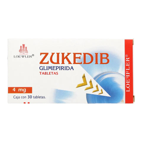 ZUKEDIB 30 TAB 4 MG