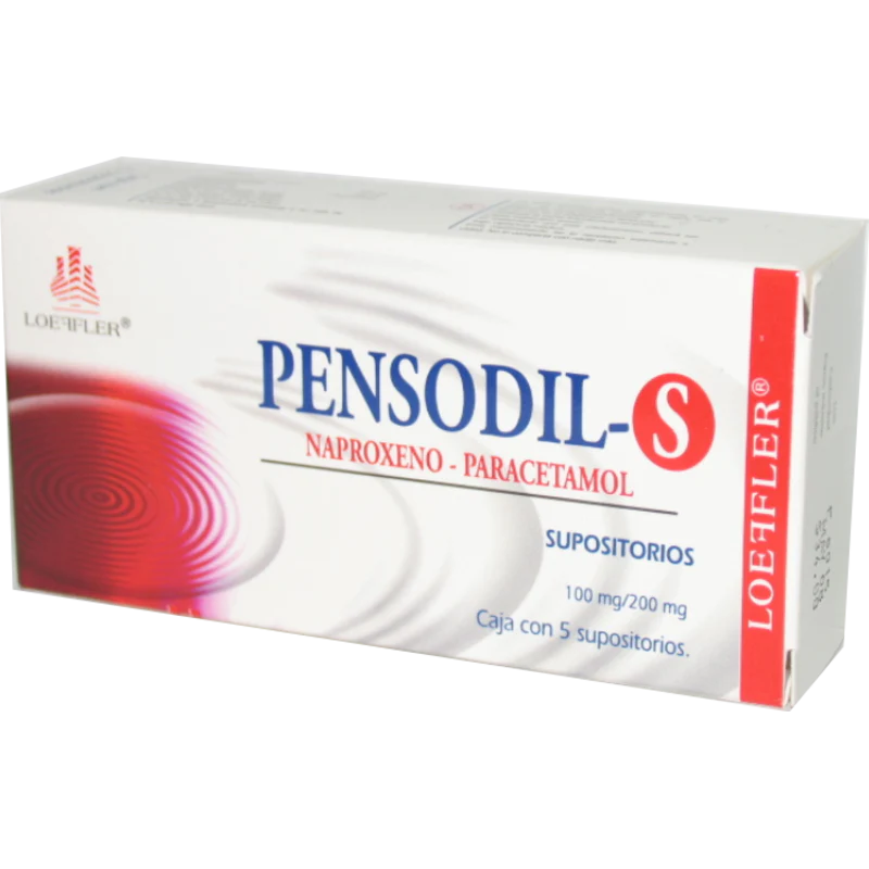 PENSODIL-S 5 SUP 200/100 MG