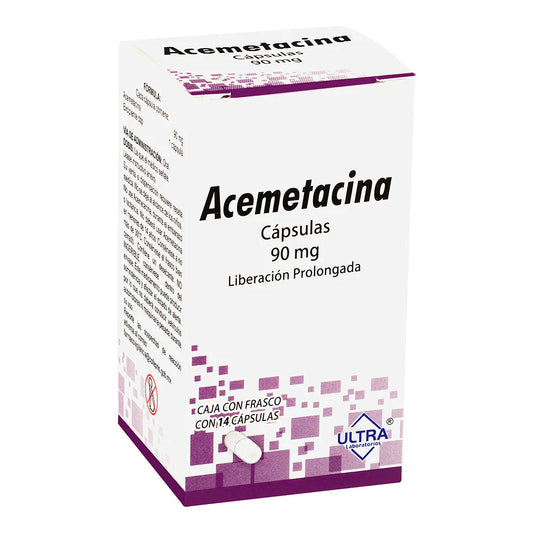 ACEMETACINA CAP LP 90 MG CAJA CFCO C14