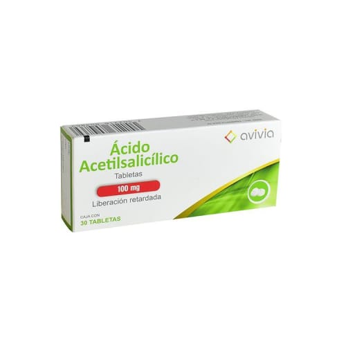 ACIDO ACETILSALICILICO TAB. LIB. RET. 100 MG. C/30