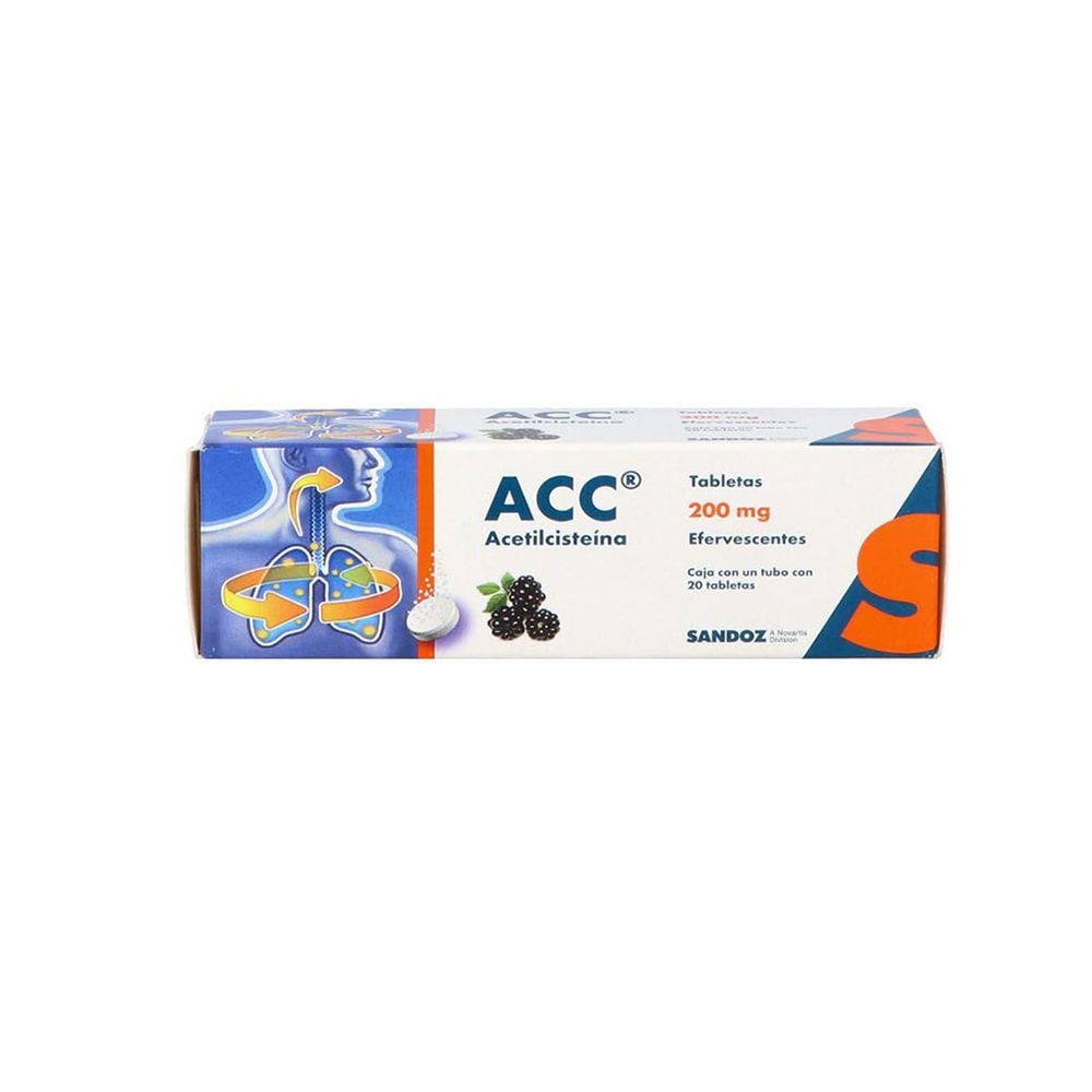 ACC (ACETILCISTEINA) 200 MG C/20 TAB EFEVECENTES