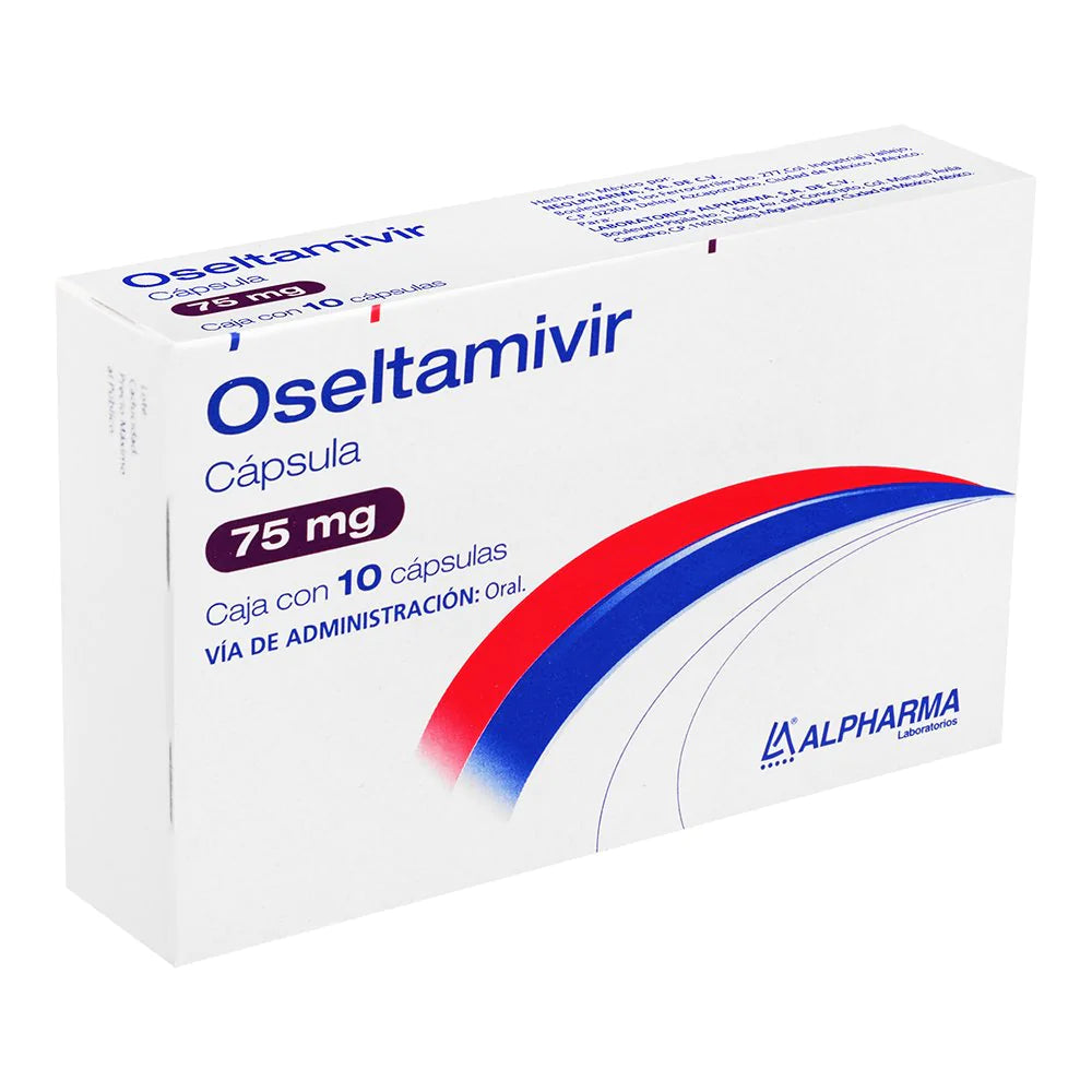 OSELTAMIVIR 75MG CAPS C10