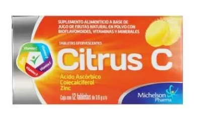 CITRUS C SUP ALIM 12 TAB EFERV