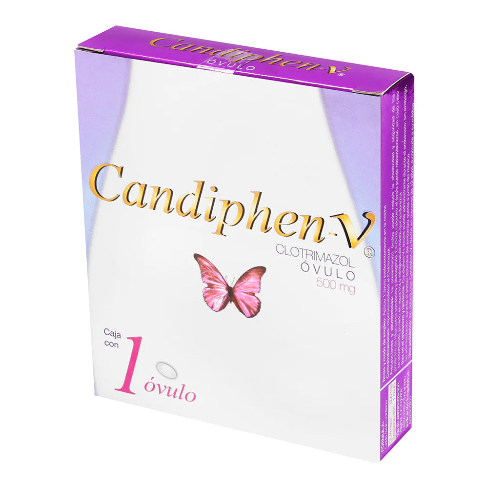 CANDIPHEN V 1 OVULO 500 MG